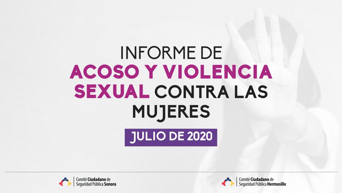 Informe de acoso y violencia sexual contra las mujeres (julio 2020)
