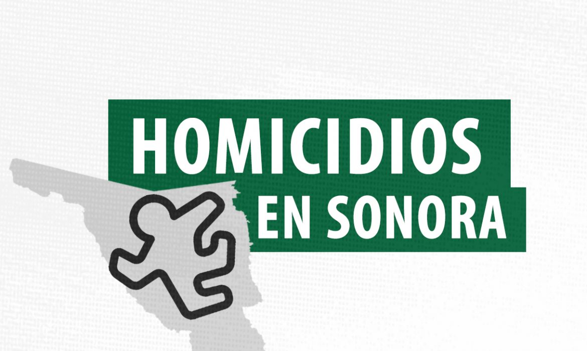 Reporte semanal de presuntos homicidios en Sonora (07 al 13 de septiembre)