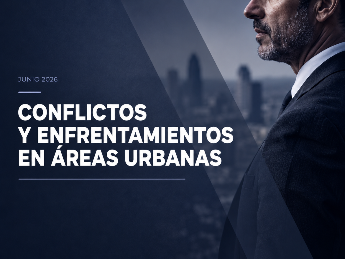 Conflictos y enfrentamientos en áreas urbanas